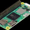 SC0721 Raspberry Pi Zero 2 WH, 4x 1 GHz, 512 MB RAM, WLAN, BT