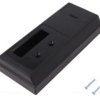 KM-83B Obudowa z tworzywa KM83B wymiary: 170x81x32mm - otwór pod wyświetlacz 18x63mm - czarna - ABS