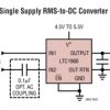 Precision Wide Bandwidth, RMS-to-DC Converter