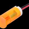 QS123XXO12 Indicator LED, 12 V DC, 12 mm, wired, orange