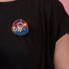Adafruit Space Girl Badge Soldering Kit by Maker Queen