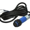 Czujnik; fotoelektryczny; G18-3A10NA; NPN; NO; odbiciowy; 0,1m; 10÷30V; DC; 200mA; cylindryczny plastikowy; fi 18mm; z przewodem