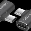 X-UA133 Adapter USB 4.0 C plug > C socket, black