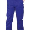 Spodnie BHP robocze do pasa YES niebieskie TRWAŁE rozmiar 54