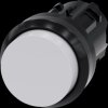 3SU1000-0BB60-0AA0 SIRIUS ACT pushbutton, Ø 22 mm, white