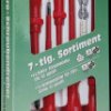 M 1187-PROFI Screwdriver set, VDE, mixed, 7 pieces