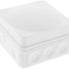 Cable junction box, no. of entries: 2, 2.5 mm², white, IP66, 10060622