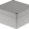Plastic Enclosure 100x100x55mm Light Gre