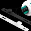 19005 Cable tie, reusable, 2x5 pcs, black/white