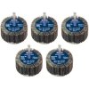Sealey FW6030405 60 x 30mm Abrasive Flap Wheel on 6mm Shaft 40Grit - Pack of 5