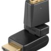 Adapter HDMI™ 360, pozłacany - Zużycie Jednostka 1 szt. w blistrze