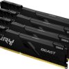 Kingston FURY Beast Pamięć robocza do PC - zestaw DDR4 128 GB 4 x 32 GB 3600 MHz 288 pin DIMM CL18 KF436C18BBK4/128