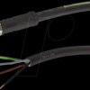 200100-15 2.5-m cable, M12 socket S coded, open ends