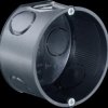 1051-00 One-gang box without support, with device screws, depth 42 mm