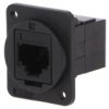 Łącznik Ft Rj11 6P4c Kat 3 Gniazdo Z Obu Stron 19X24mm Cp30223x