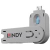 LINDY 40622 USB-A Socket Key Blue For Pc & Laptop Security