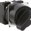 Idec LB1S-2LT6 LB1S-2LT6 Przełącznik obrotowy 220 V 5 A Pozycje przełączenia 2 2 x 45 ° IP65 1 szt.