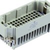Pin contact insert, H-B 16, 72 pole, unequipped, crimp connection, T2030722101-000