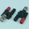 ADAPTER WT.BNC->2xGN.BANAN