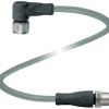 Pepperl+Fuchs 223643 Złącze konfekcjonowane czujnika/aktuatora V1-W-10M-PUR-ABG-V1-G, piny: 4, 4, 10 m, 1 szt.