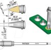 R470031 R470 soldering tip, special types, R470031/diameter 3.0 mm, pin