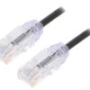 Utp28sp3mbl Patch Cord Tx6-28™,U/Utp 6 Linka Cu Lszh Czarny 3M 28Awg