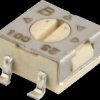 3314G-1-100E Precision potentiometer, trimmer, SMD, vertical, 0.01 kOhm