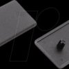 60572 Profile cover cap, 40x80, groove 8 I-type