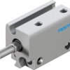 Siłownik kompaktowy skok: 10mm Festo Ø 6mm dwustronnego działania Action ADN-S-6-10-A