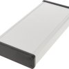 Aluminum enclosure, (L x W x H) 220 x 103 x 31 mm, natural, IP54, 1455L2202