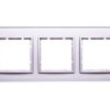 B.7 Ramka 3X Aluminium Szkło B.7 Glas Ramka Szklana 3- Krot.Aluminium 10136414