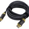 Kabel HDMI, wtyk z obu stron, PA, czarny, materiał wykonania żyły: Cu, dł. przewodu: 5m CCBP-HDMI8K-AOC-5M