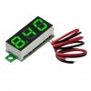Woltomierz miernik tester zielony 0.28 cala 2pin 5-30V DC