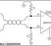 250MHz, Low-Power, High Output Current, Differential Line Driver