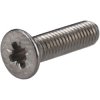 R-TECH 337095 Pozi Countersunk A2 Stainless Steel Screws M3 12mm - Pack Of 100