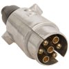 HP Autozubehör 28430 Trailer connector 7-pin socket plug Aluminium