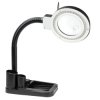 Lampa z lupą Yihua 708 LED 90mm 3D-10D - czarna z organizerem