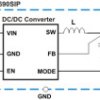 500-mA, High-Efficiency MicroSiP™ Step-Down Converter (Profile