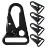 5x Karabińczyk Metalowy Molle 25x50x4mm - Uchwyt do Mocowania na Pasek EDC