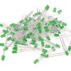 Opencircuit Green 5mm diffuse LEDs - 50 pcs