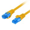 Kabel krosowy patchcord S/FTP kat.6A LSZH CCA pomarańczowy 0,5m