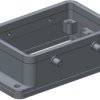 Housing, size HA32, die-cast aluminum, clip locking, IP65, T1419320001-000