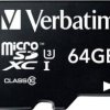 Karta microSDXC firmy Verbatim 64 GB PRO CL 10 UHS-I
