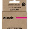 Tusz ACTIS KB-123M (zamiennik Brother LC123M/LC121M Standard 10 ml czerwony)
