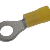 Końcówka; M6; 4÷6mm2; oczkowa; izolowany; KOIM6Y; żółty; proste; na przewód; cynowane; zaciskany