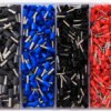 Wire end ferrules kit, isolated, 1200 pieces, 2011C405