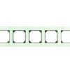 Merten M-Elegance Ramka pięciokrotna szklana szmaragdowy MTN404504