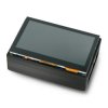 Ekran dotykowy pojemnościowy LCD 4,3'' 800x480px DSI z obudową ochronną - do Raspberry Pi - Waveshare 18645