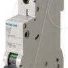 5SL6106-7 Circuit breaker, C 6 A, 1-pole