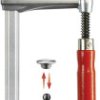 Ścisk śrubowy Bessey GZ25 Maksymalna szerokość mocowania:250 mm Posuw:120 mm Bessey GZ25 Maksymalna szerokość mocowania: